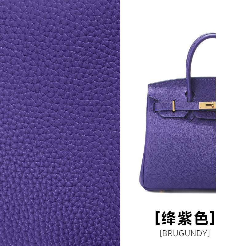 First Layer Cowhide Platinum Bag, Genuine Leather Women'S Bag, Large-Capacity Handbag, Strict Women'S High-End Commuting Shoulder Messenger Kelly Bag