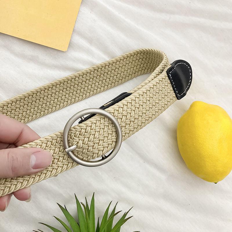 Canvas Elastic Unique Belt Perfect For All Occasions Trendy And Style Adjustable