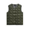 TAION Crew Neck Button Inner Down Vest Women's (TAION-W004)