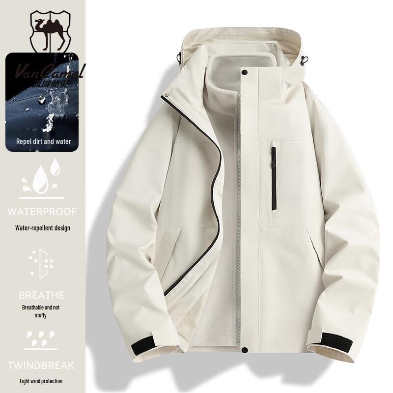 

VANCAMEL Men s 3-in-1 Outdoor Jacket M