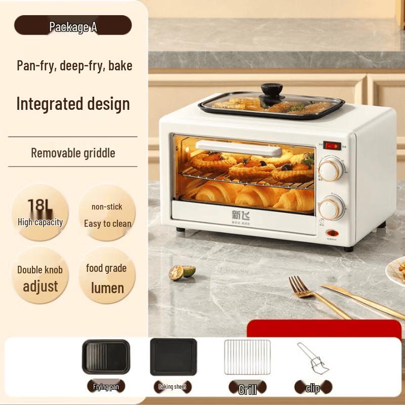 ZISIZ Multifunction Breakfast Oven with Griddle