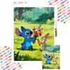 5D Diamond Painting Kit Stitch and Thumper Gift Home or Office Home Decor Art Diamond Painting Kit for Walls