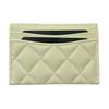 Chanel 25S Gold Buckle Quilted Calfskin Card Holder Women accessories Yellow AP0213-B10583-NAGEQ