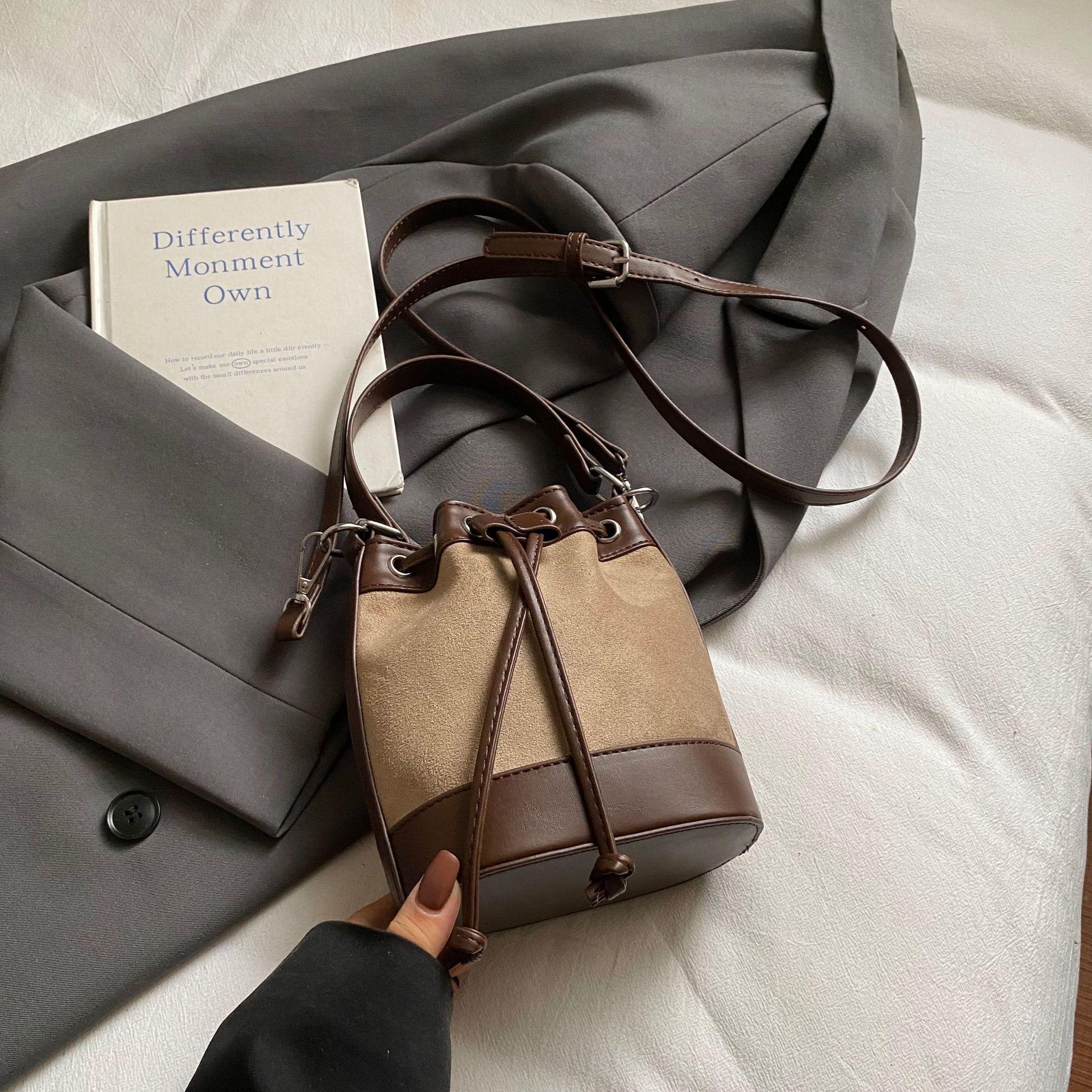 

Женская сумка-ведро кроссбоди в корейском стиле 2025: Модная и универсальная сумка высокого класса