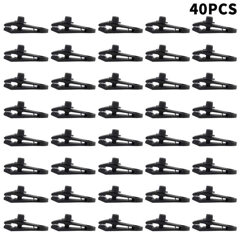 Heavy Duty Tent Clip Tarp Clips Lock Grip Tent Clamps Clamps For Tarps Awnings Camping Car And Swimming Pool Covers