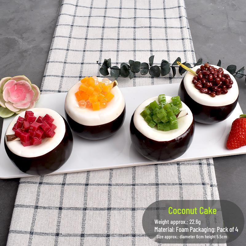 Fake Fruit Cake Toy: Squeeze Toy & Baking Display Prop for Kids