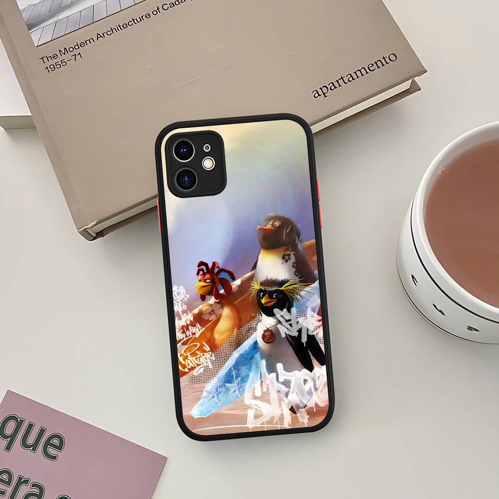 

Chicken J-Joe Surf Phone Case For IPhone 16 15 14 13 12 11 Pro Max 7 8 6 6s Plus Matte Cover iphone Xs Max