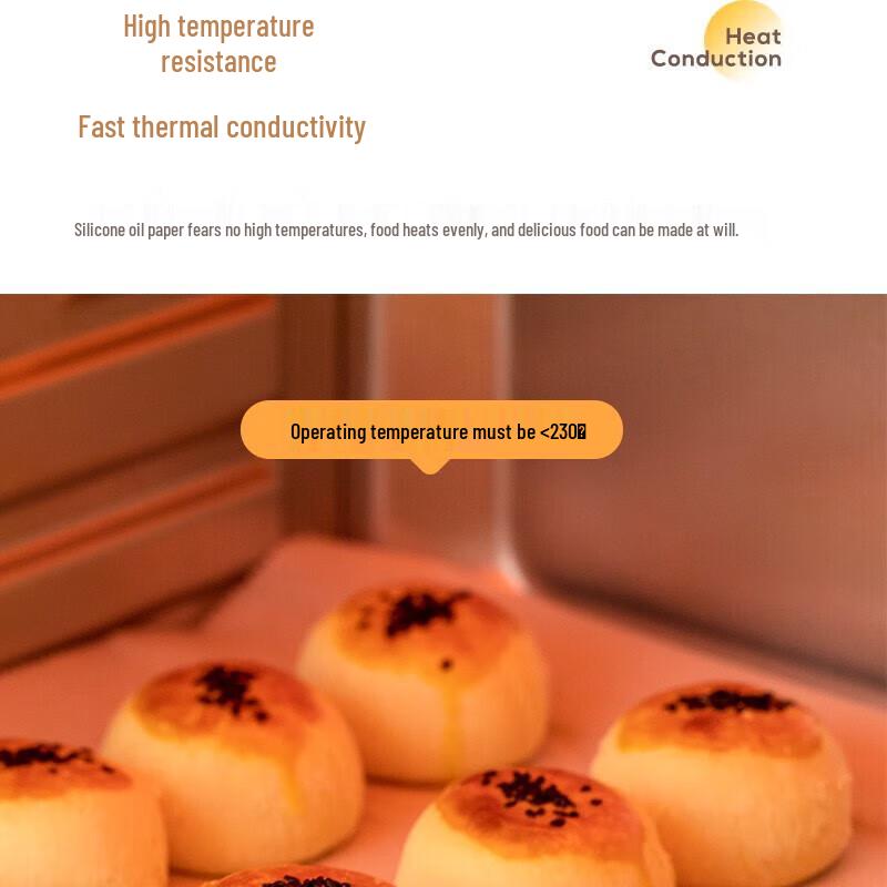 Chahua Non-Stick Baking & Air Fryer Paper Sheets