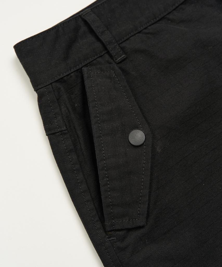 Tofi Ripstop Cotton Bermuda Pants (Black)