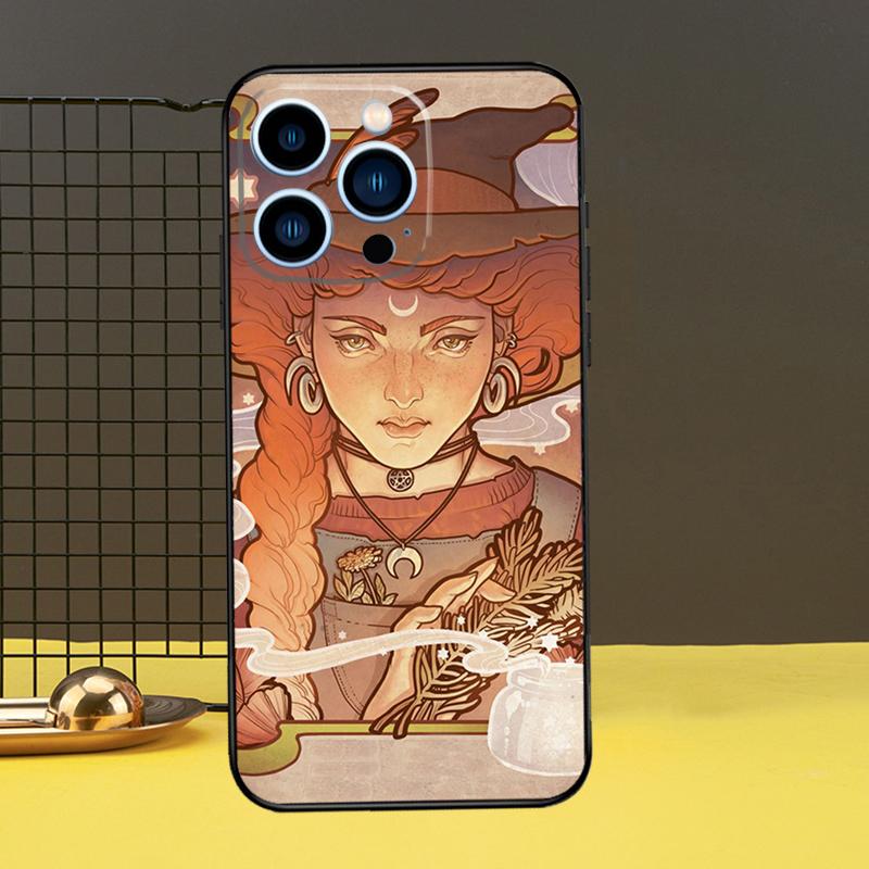 Husă Protectoare Vrăjitoare Gotică Vrăjitorie Pentru iPhone 11 14 12 13 Pro Max Mini X XR XS Max 7 8 Plus SE 2020 Husă Telefon