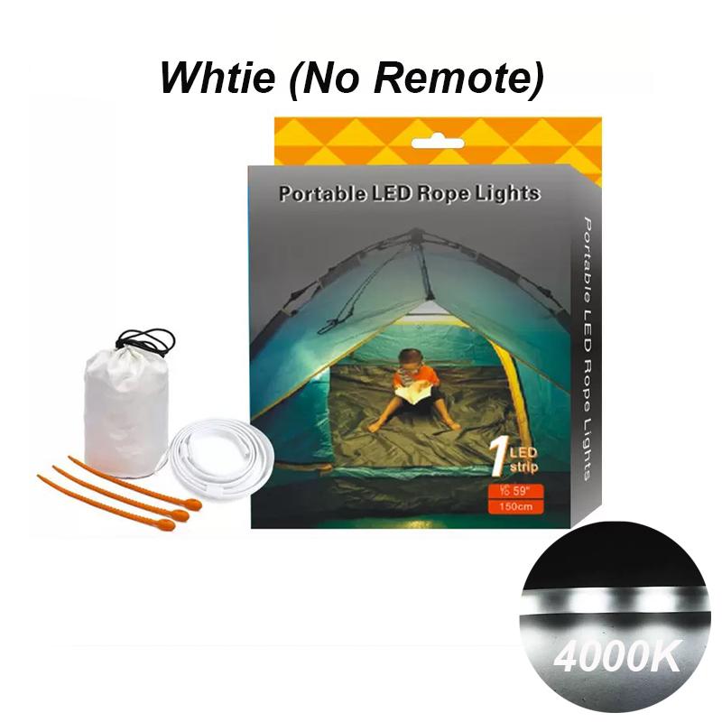 Magnetic Led Strip Lights White Usb Camping Waterproof Led Tape Light 5V Led Lights Strips Portable Led Lights Strips Outdoor