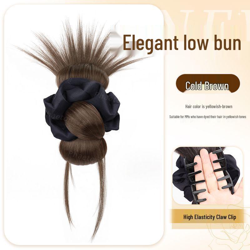 Women's Lazy Chic Dragon Beard Claw Clip for Low Updo Hairstyle
