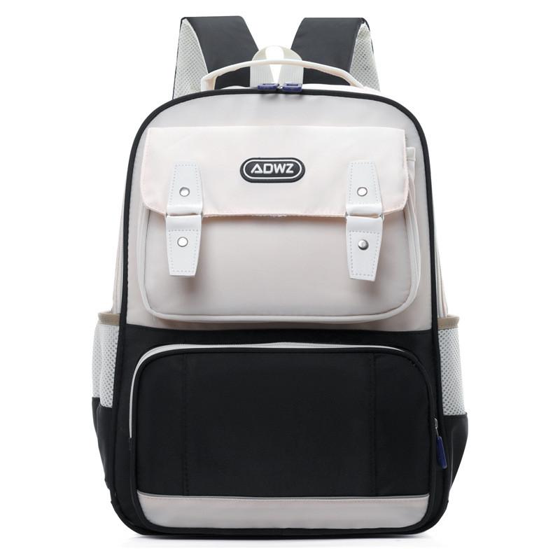 Comfortable And Colorful Nylon School Backpack For Boys And Girls With Ample Space Essentials For