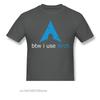 A proposito, uso Arch Anime Clothes Design Linux Programma Sistema Operativo Design Originale Cotone Maglietta Unisex