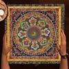 Tibetan-Style Ethnic Pattern Tarot Tablecloth / Altar Cloth / Divination Table Cover / Tarot Mat / Home Decor