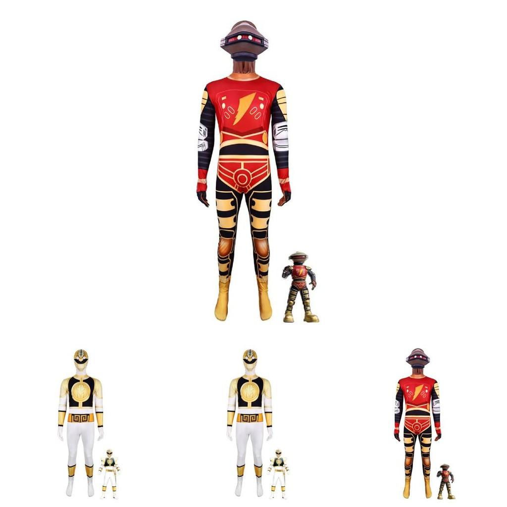 Mighty Morphin Power Rangers Dinosaur Cosplay Suit For Kids Halloween Costume Party