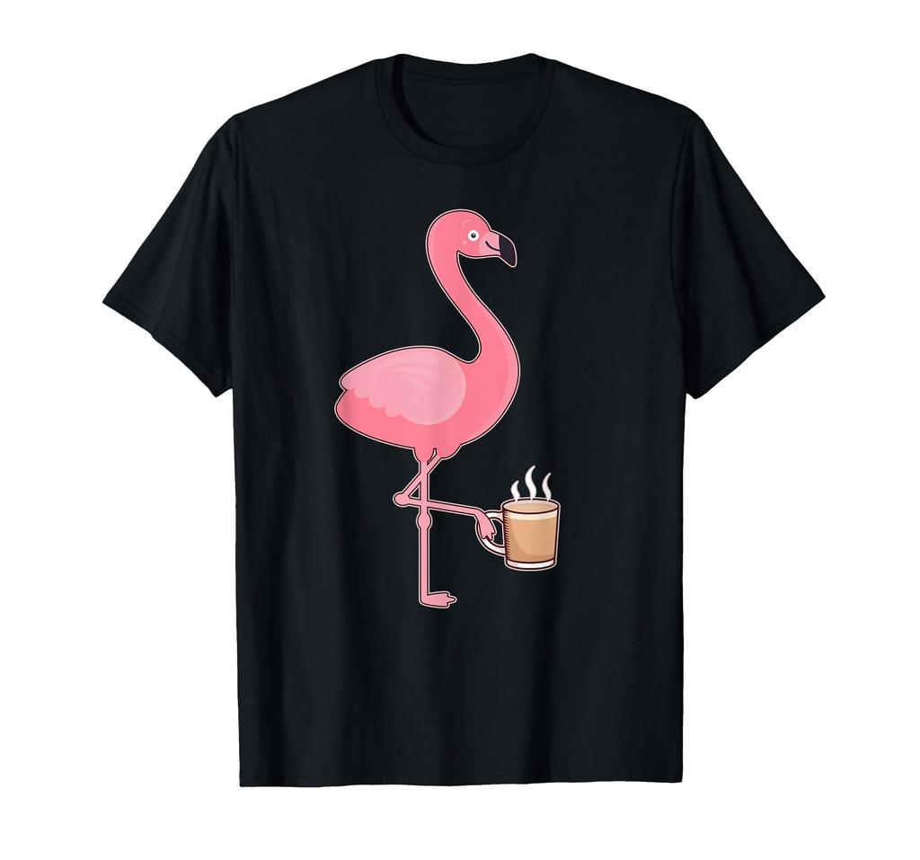 Coffee Flamingo T-shirt