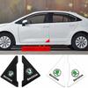 2 buc. Protector Anti-zgârieturi pentru Colțul Portierei Auto pentru Skoda Rapid Vision Superb Fabia Kodiaq Karoq Octavia Yeti Roomster Scala
