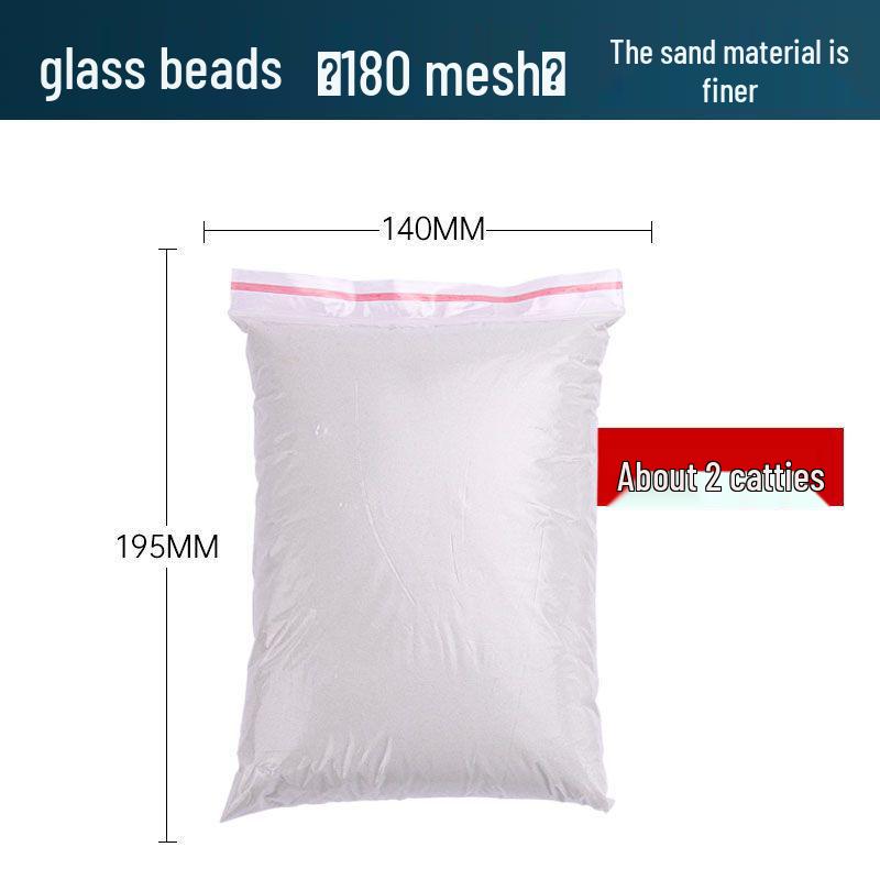 Sandblasting Machine with Brown/White Corundum, Glass Beads, and Emery for Abrasive Sand Use