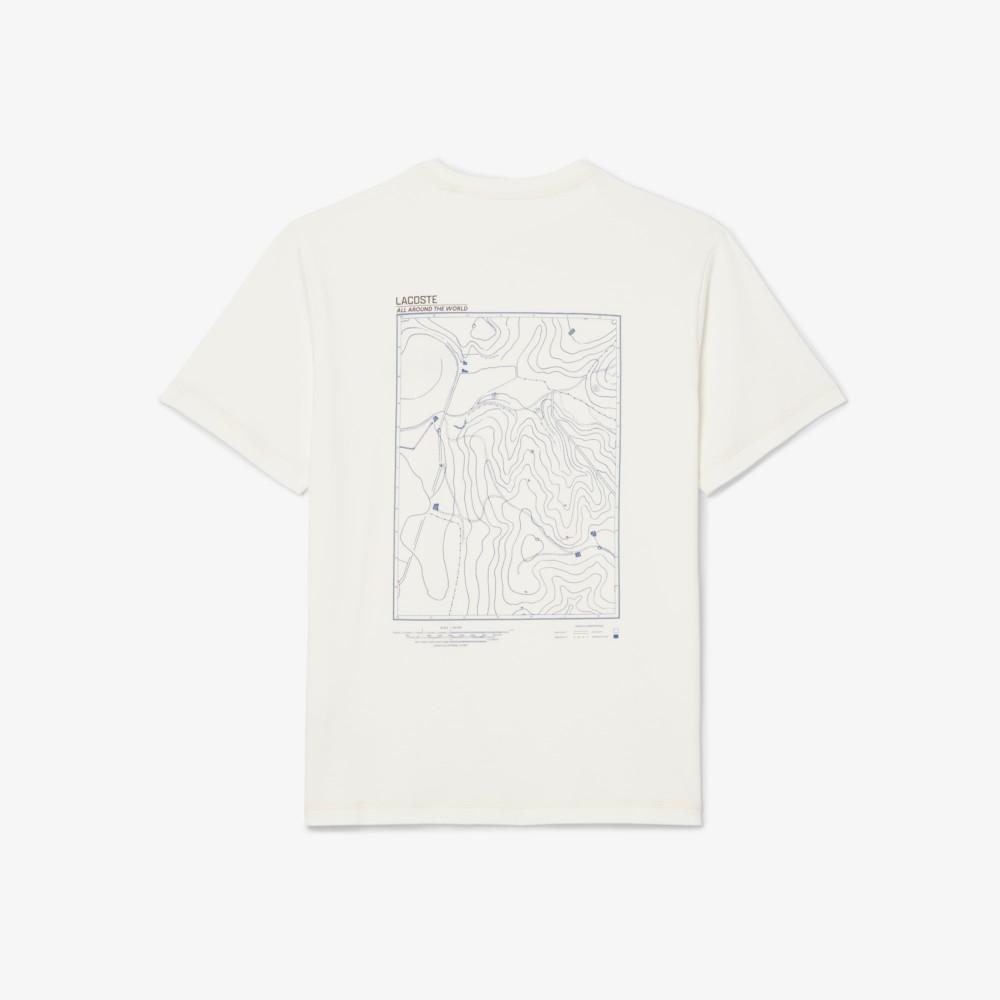 Lacoste Men's Mountain Back Graphic Short-Sleeve T-shirt TH5825-55N70V