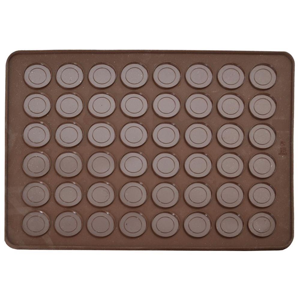Silicone Mat Mold for Baking Macaroons, Cookies, and Biscuits