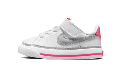 Court Legacy Low Top Toddler Shoes White Pink Infant And Toddler DA5382-111