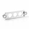 For Honda Civic 1988-2000 CRX Aluminum Car Battery Tie Down Bracket JDM Silver