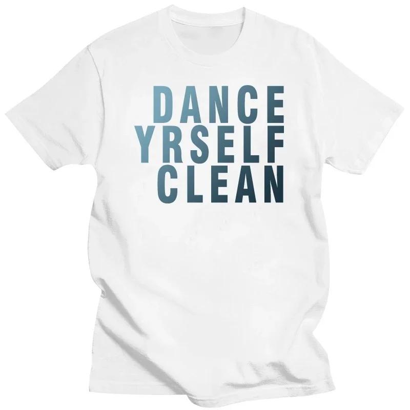 

Dance Yrself Clean T shirt lcd soundsystem band rock music drunk girls alternative indie laptop#Color XXXXXL чёрный
