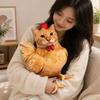 Cute Rooster Cat Plush Toys Realistic Looking Rooster Hen Plush Pendant  Kids Toy