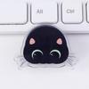 Black Cat Cartoon Acrylic Double-Sided Snack & Journal Sealing Clip