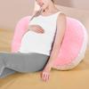 Pregnancy Pillow Belly Back Support Maternity Cradle Satin  U Shape Cool Side Sleeper for All Trimesters