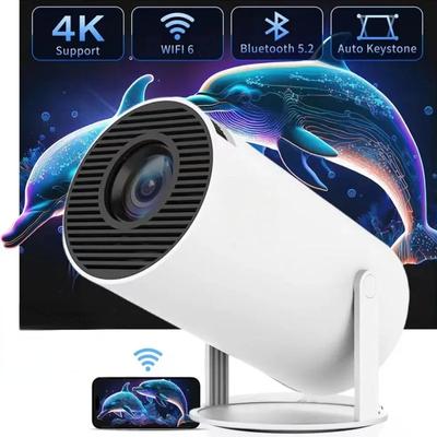 Projetor portátil 4K Android 11 Dual Wifi 1080P 1280*720P Home Cinema Projetor externo