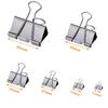 5-30pcs Binder Clips File Metal Paper Clips Silvery Paper Clip Clamp 15/19/32/40/50mm Stationery Clip Office School Supplies
