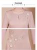 2023 Elegant Light Pink Mother of the Groom Banquet Gown, Plus Size