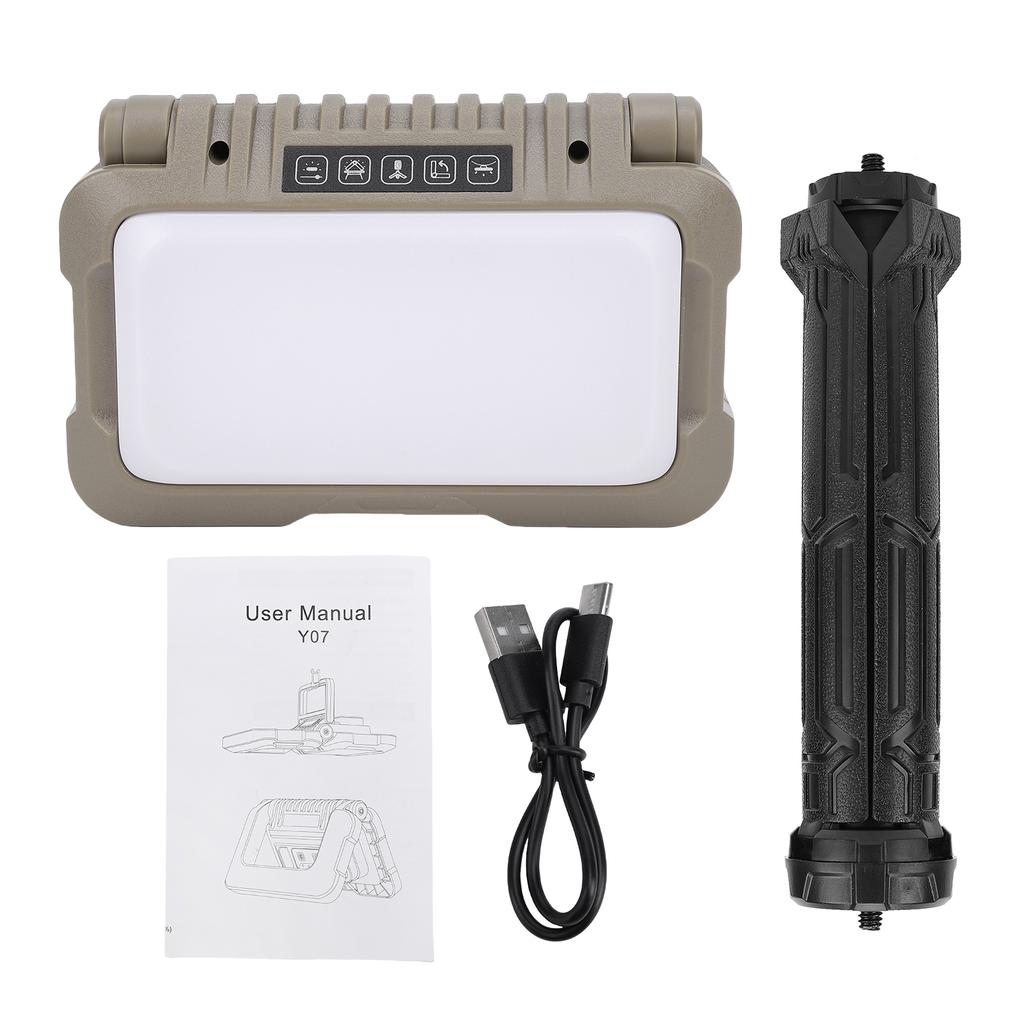 Camping Lantern Multifunctional Foldable Camping Lanterns with 5 Lighting Modes Rainproof Camping Lamp for Outdoor