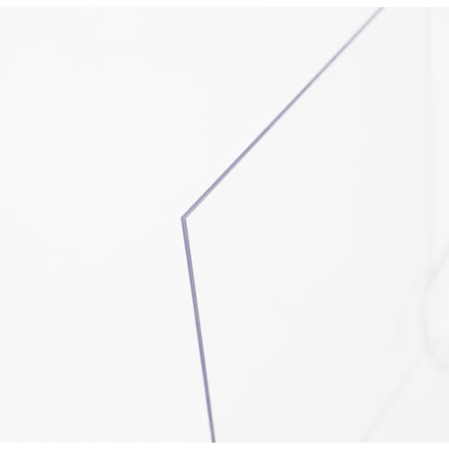 Transparent PVC board, 0.5mm thick, A1 size (841 x 594 cm)