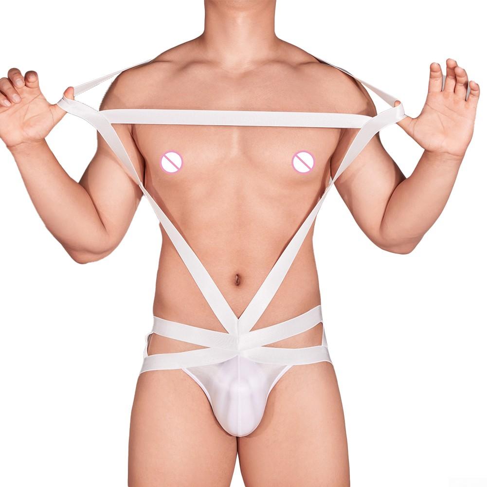 Harness Underwear Jockstrap Jumpsuits Leotard Male