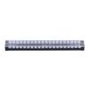 15pcs TB‑2520 Terminal Block 20 Position Dual Row 600V 25A Screw Terminal Strip Blocks