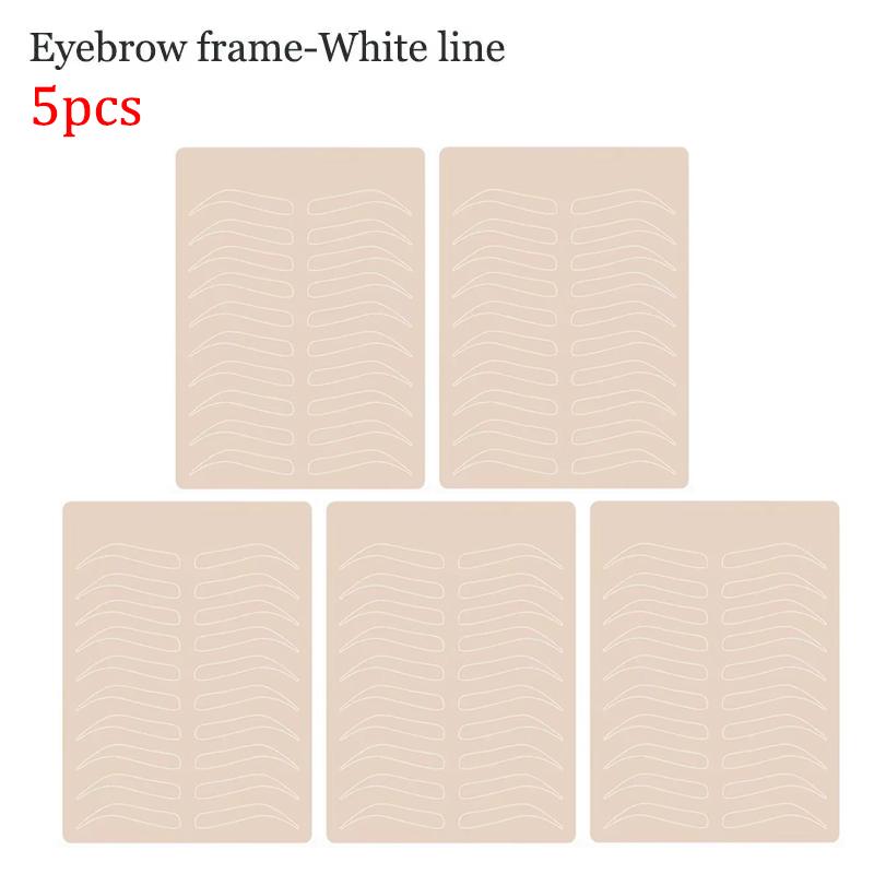 10/1Pcs Silicone Tattoo Practice Skin Blank Microblading Eyebrow Fake Skin Double-Sided for Permanent Tattoo Makeup Tools