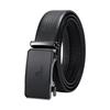 Cinturón de Cuero Genuino para Hombre con Hebilla Automática y Caja de Regalo
