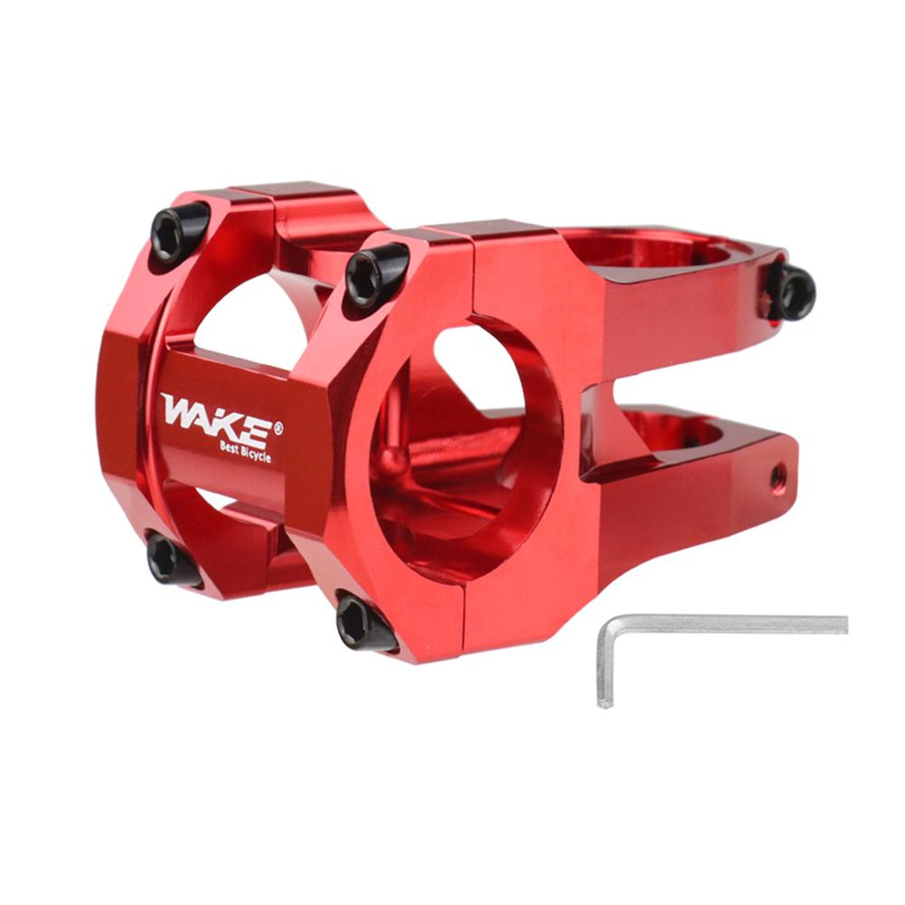 

Bicycle Stem Ultralight Mountain Bike Aluminum Alloy Hollow Handlebar Riser Bicycle Accessories 31.8 X 35/45mm red 45mm#1