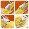 Corn Peeler Corn On The Cob Remover Manually Operated Corn Kernel Stripper Handle Easy To Clean Corn Stripping Shovel