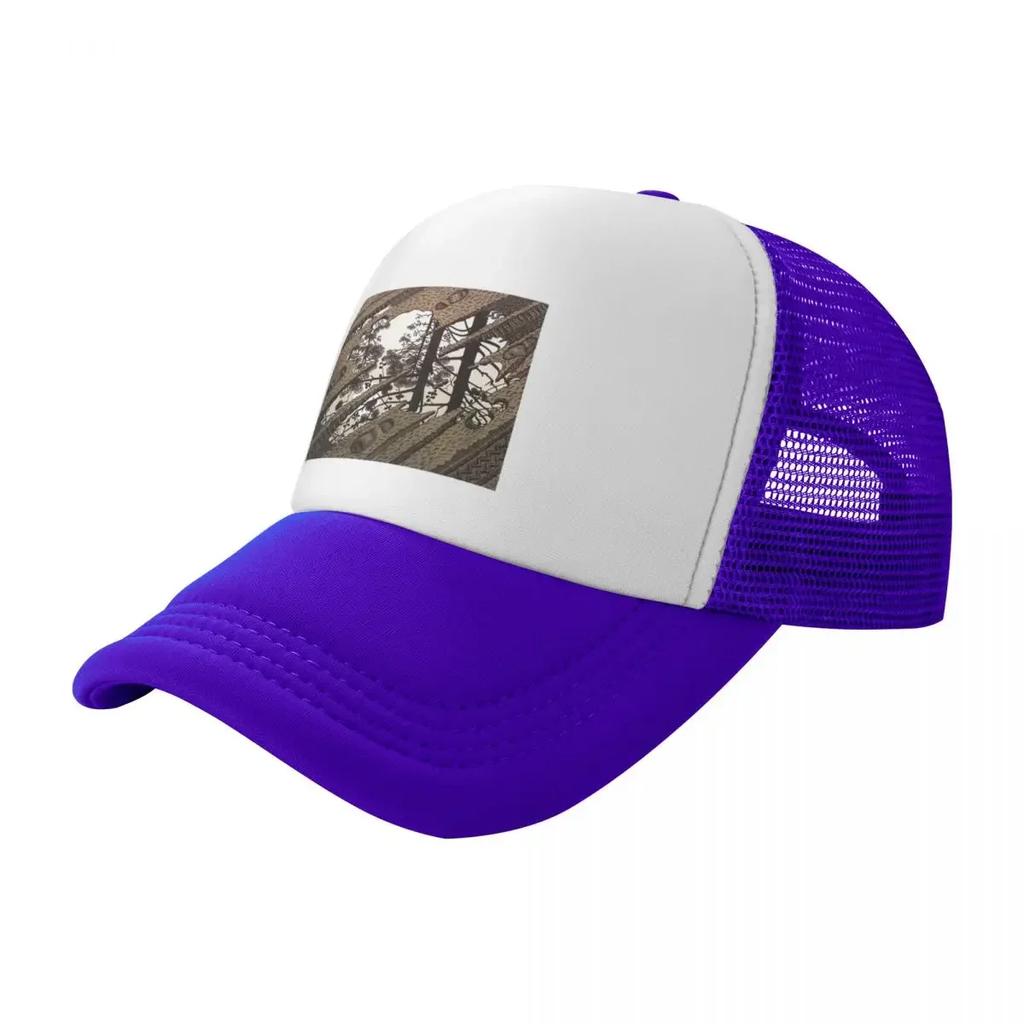 MC Escher  Puddle Baseball Cap Horse Hat Sun Hat For Children Sports Cap sailor cap for men Caps For Men Womens
