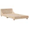 Solid Wood Bed Frame Without Mattress 90x190 Cm Pine Wood