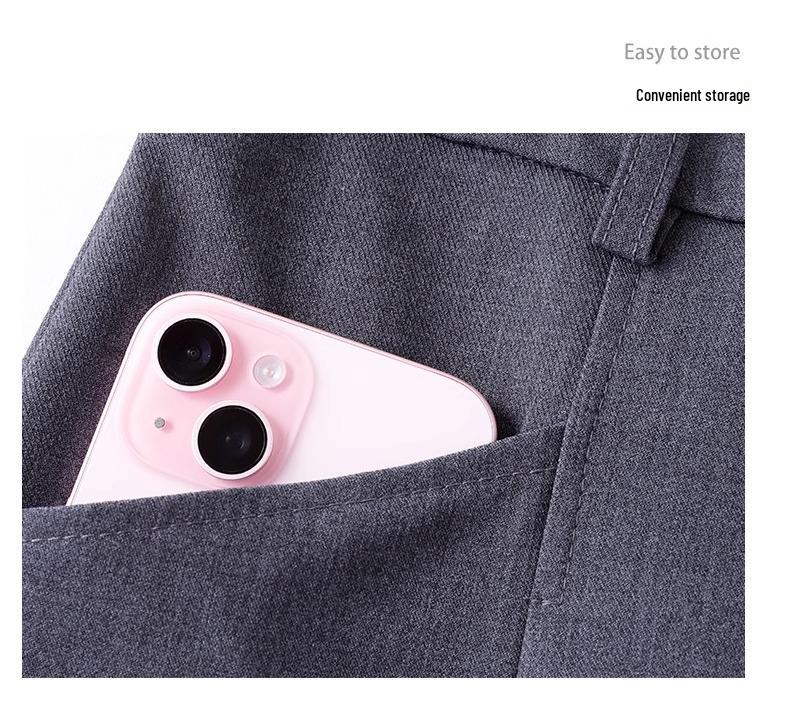 Damen hochtaillierter, schlankmachender Midirock für Frühling & Herbst 2025