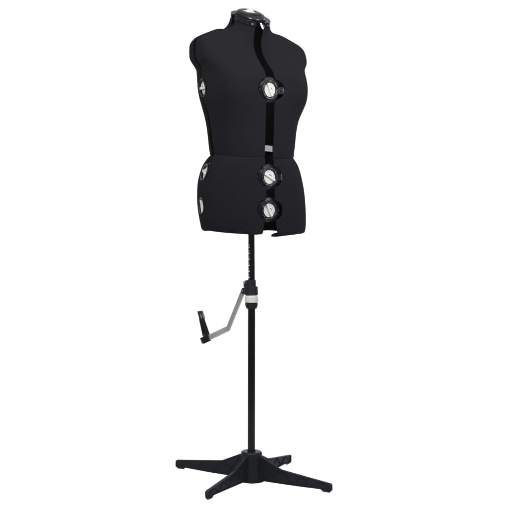 Adjustable Female Dressmaker S Mannequin Black Size M (40 46)