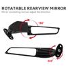 For Honda CBR650R CBR650F CBR500R CBR600R Motorcycle Mirror Wind Swivel Wing Rearview Side Mirrors