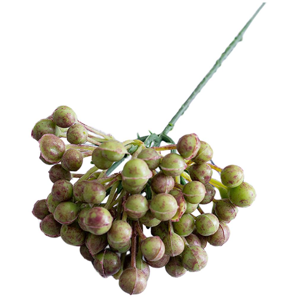 

Pink Green Fake Berries Plastic Foam Bouquet Artificial Flowers Wedding Bouquet DIY Arrangements Photography Props Home Decor