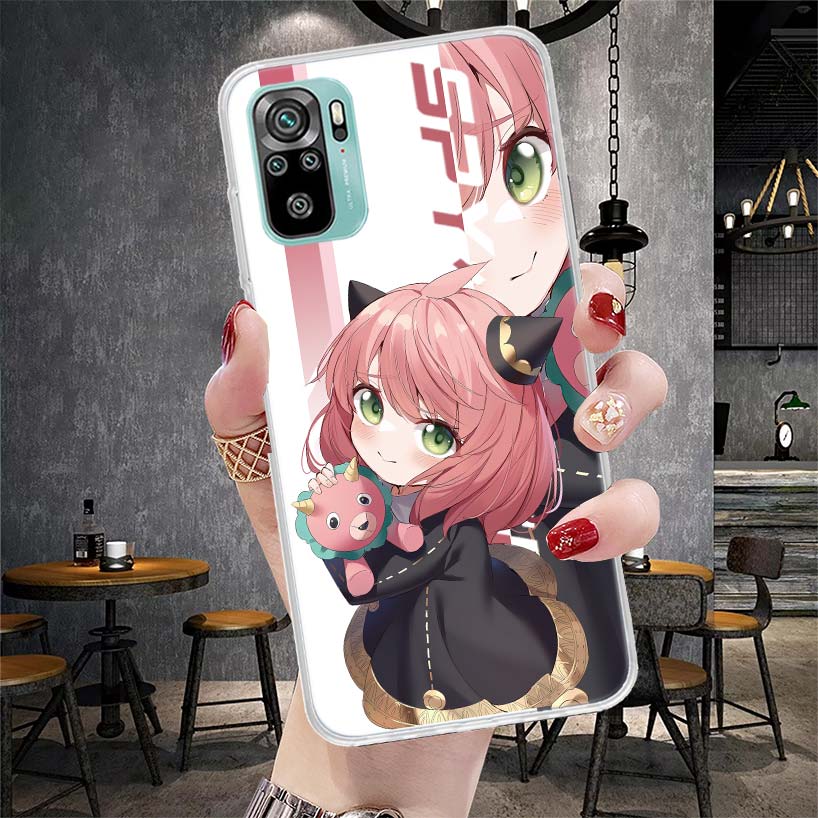 Anime Spy Family Anya Soft Phone Case For Xiaomi Redmi Note 15 14 14S 13 12 Pro Plus 12S 11 11S 11E 10 10S 11T 5G Fundas Coque R