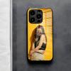 Singer L-Lee Hyeri Phone Case For IPhone 17 Air 16 E Pro Max 15 14 13 Mini 12 Pro 11 Max Plus Black Glass Cover